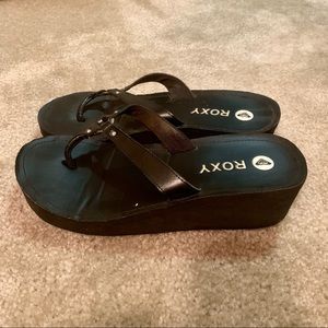 Foxy Wedge Flip Flops